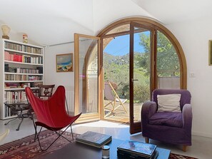 Living area - Very nice apartment in a pretty village house (Pigna)