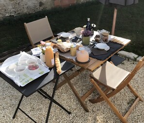 Restauration en plein air