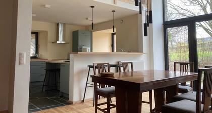 Charming Ardennes farmhouse equiped for cycling & hiking • space, light & nature