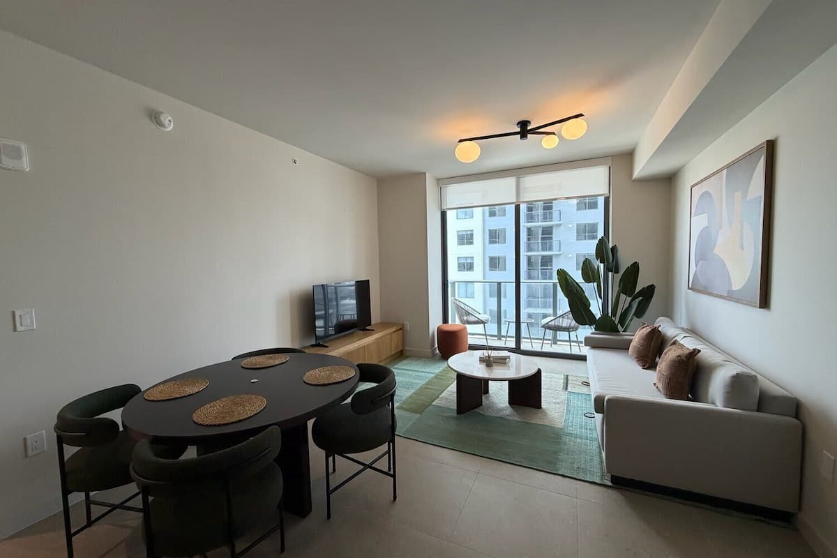 Appartement, 1 chambre, vue ville | Coin séjour