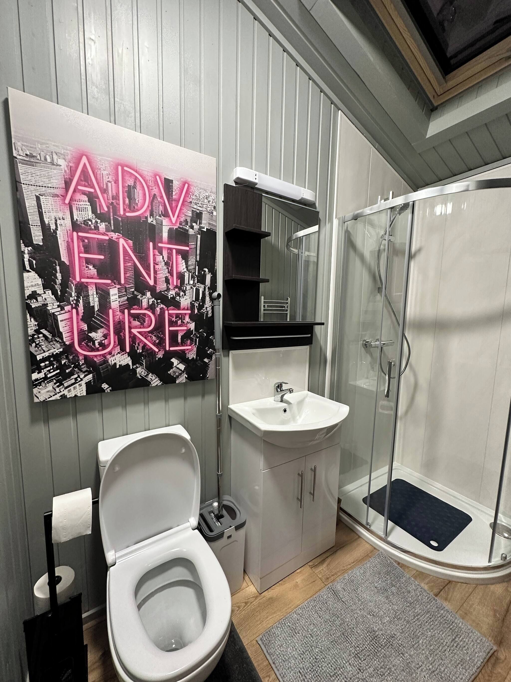 Cabin, 1 Bedroom | Bathroom