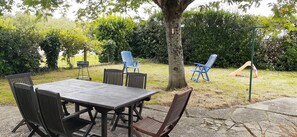 Outdoor dining - QUIET HOUSE BUT 5 min from LA PALMYRE (Étaules)