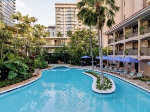 Pool - Wayfinder Waikiki | King Lanai | Design Hotel, Poolside Bar | 2 Units (Honolulu County)