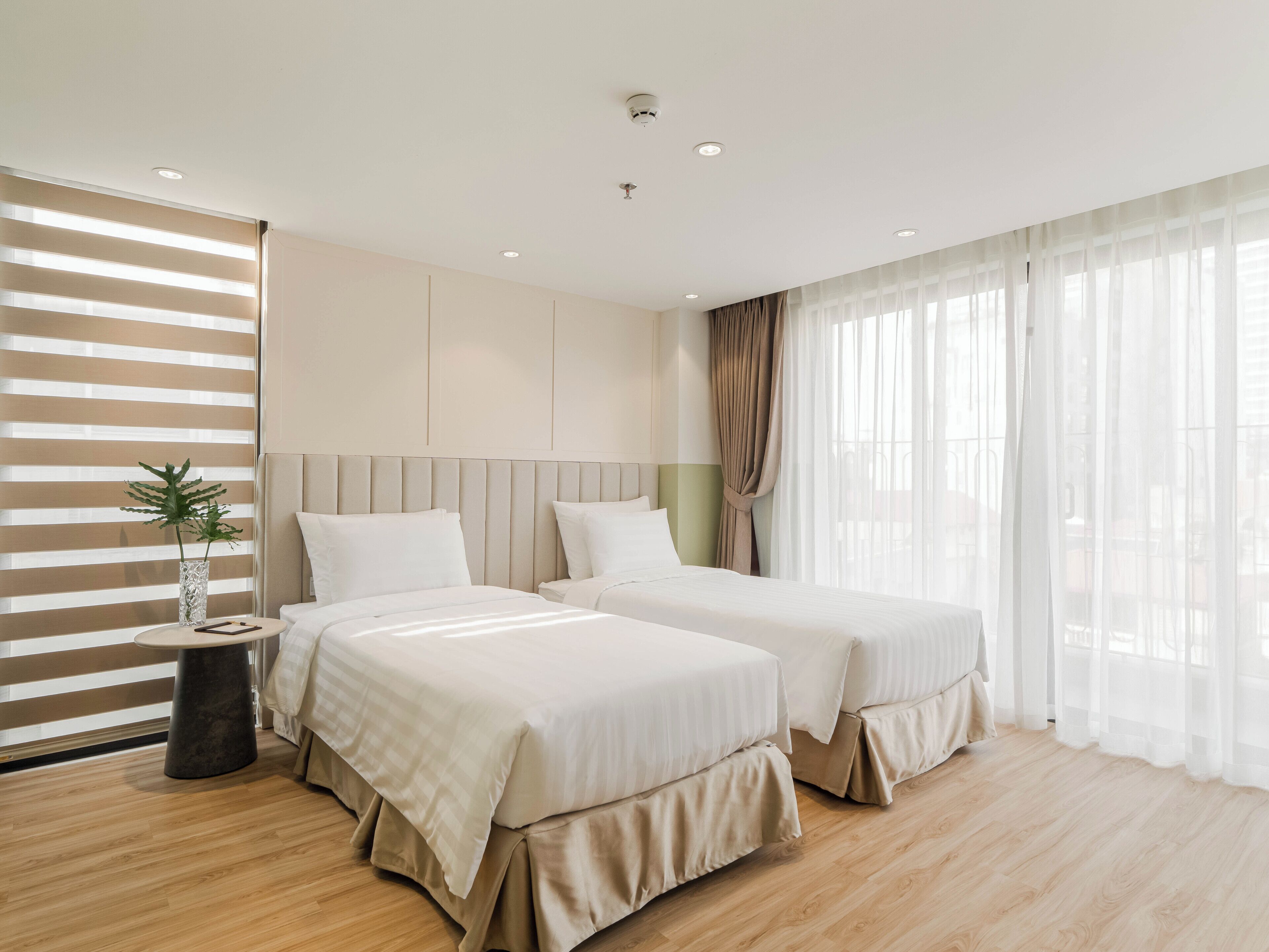 Studiosuite, Stadtblick | Allergikerbettwaren, Zimmersafe, Schreibtisch, schallisolierte Zimmer
