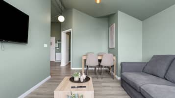 Comfort-Apartment | Wohnbereich | Smart-TV