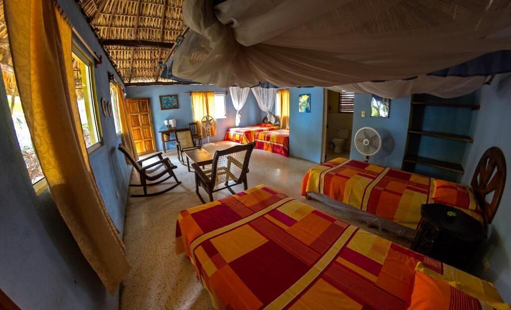 Chambre Standard, balcon, vue jardin