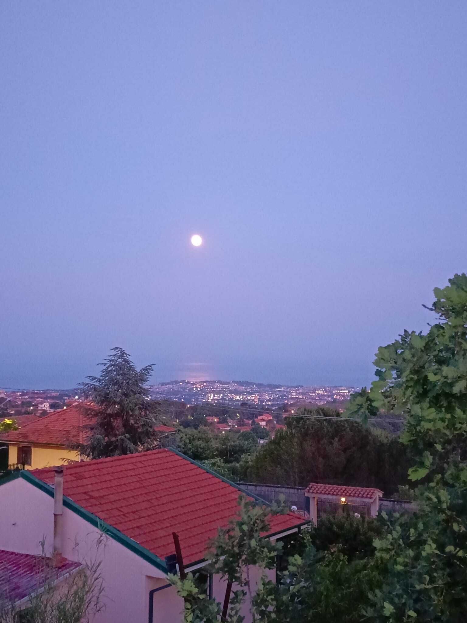 Blick von der Unterkunft
