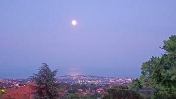 Blick von der Unterkunft