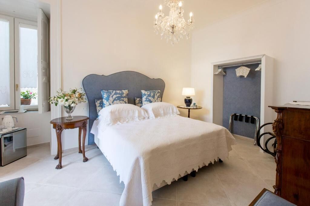 Tripla Deluxe, balcone, vista giardino