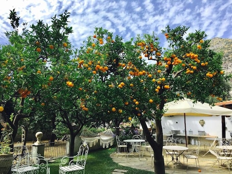 Ristorazione all'aperto. Palazzo Cacace Relais