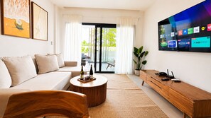 TV - Born | 2BR ground floor with direct pool access (Bavaro)