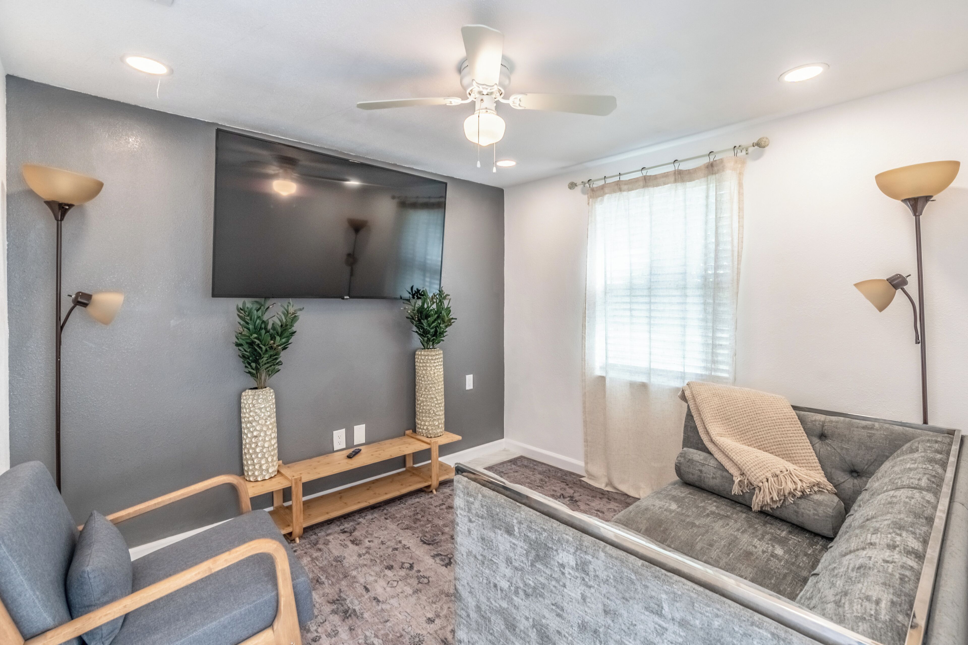 Appartement, terras, uitzicht op tuin | Woonruimte