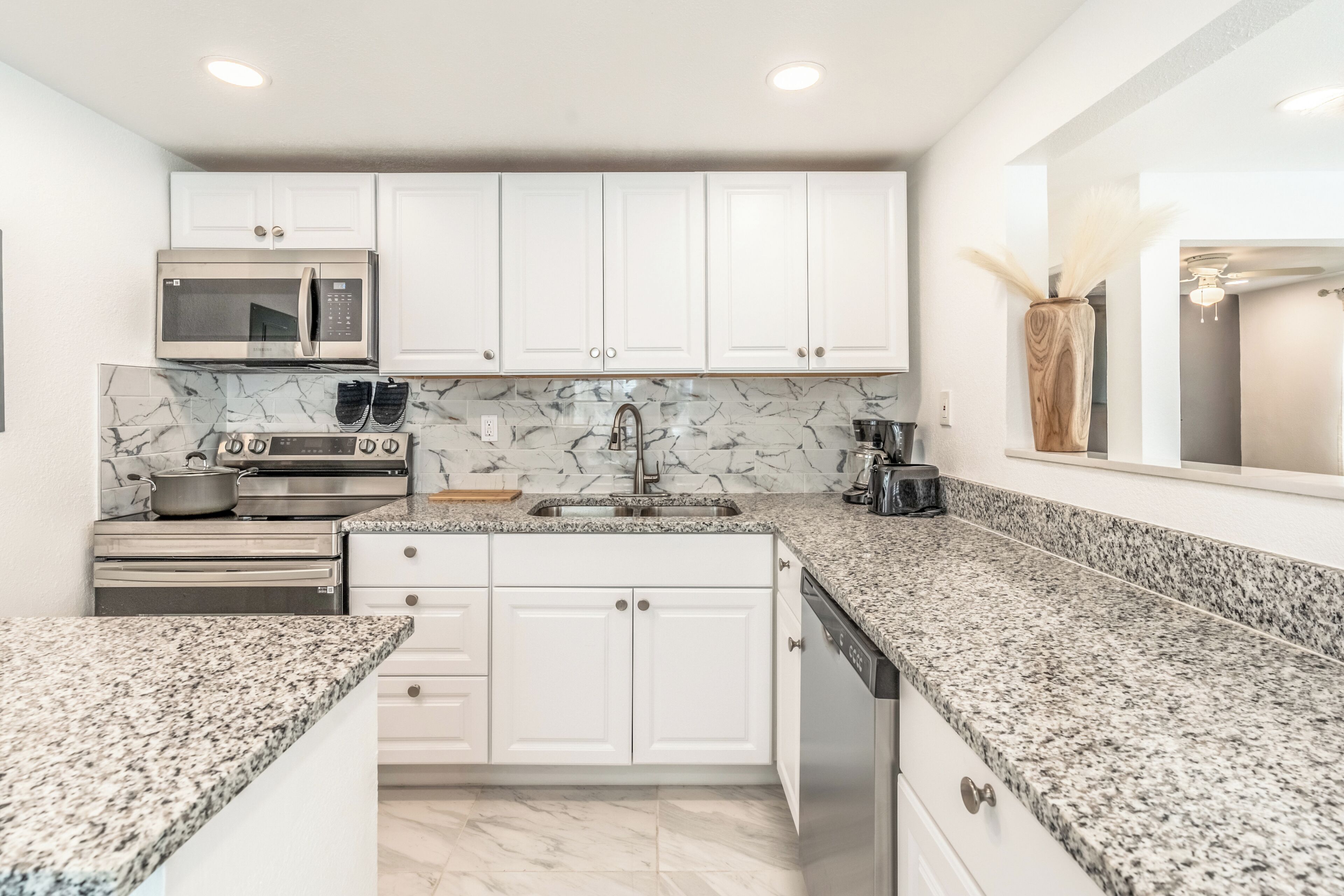 Apartamento, varanda, vista para o jardim | Cozinha privada