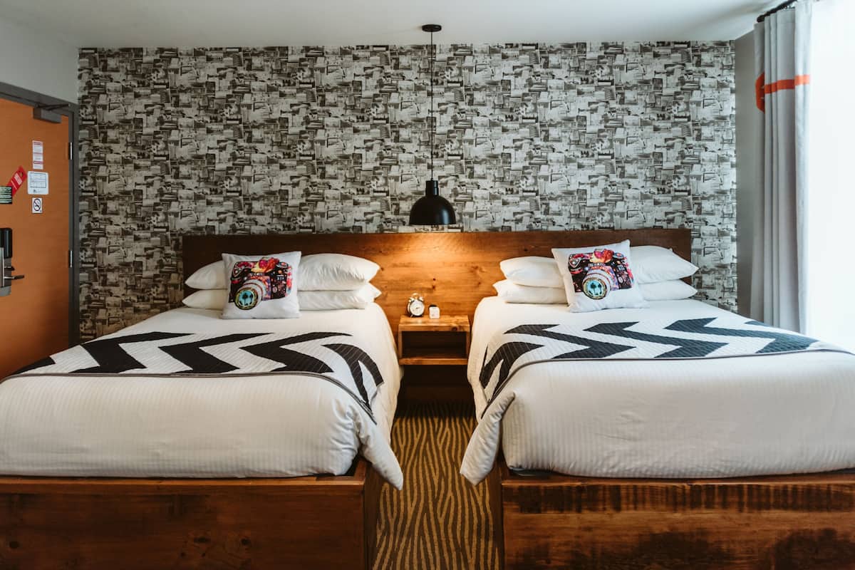 經典雙人房, 2 張標準雙人床