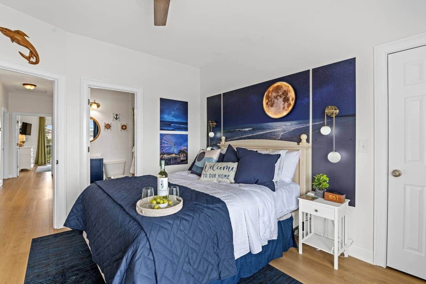 5 bedrooms, WiFi, bed sheets