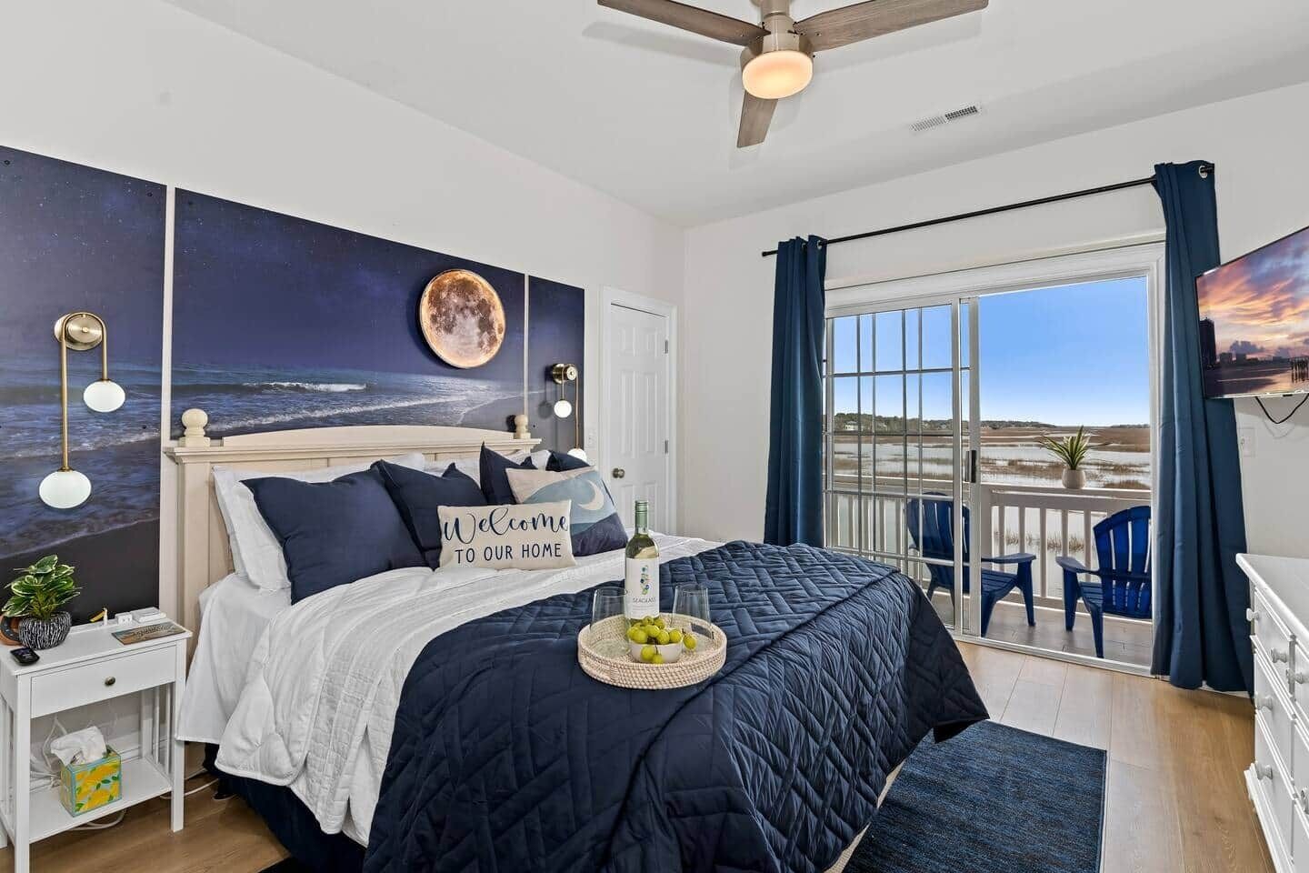 5 bedrooms, WiFi, bed sheets