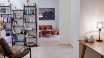 Departamento superior, 3 habitaciones | Ropa de cama de alta calidad y decoración personalizada