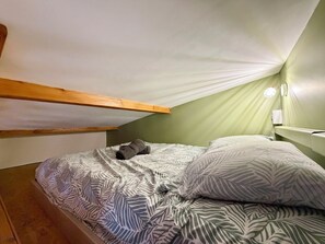 1 chambre, fer et planche à repasser, Wi-Fi, draps fournis