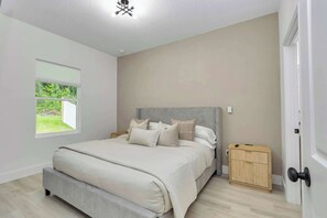 3 bedrooms, iron/ironing board, travel cot, WiFi