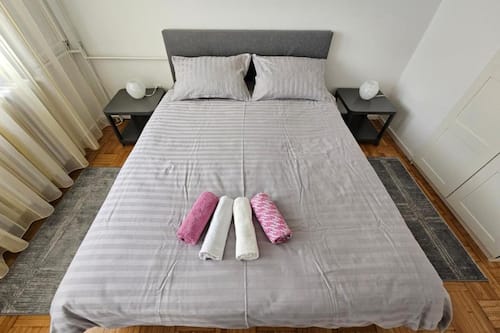 アパートメント (Apartman FITT) | 1 室のベッドルーム、ベビーベッド