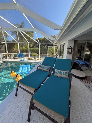 Pool - 2-bedroom studio in tranquil North Fort Myers with AC (North Fort Myers)