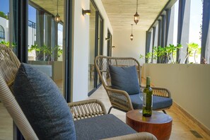 Terrace/patio - Moonlight Suite · Balcony + Beach Club · Tulum (Tulum)