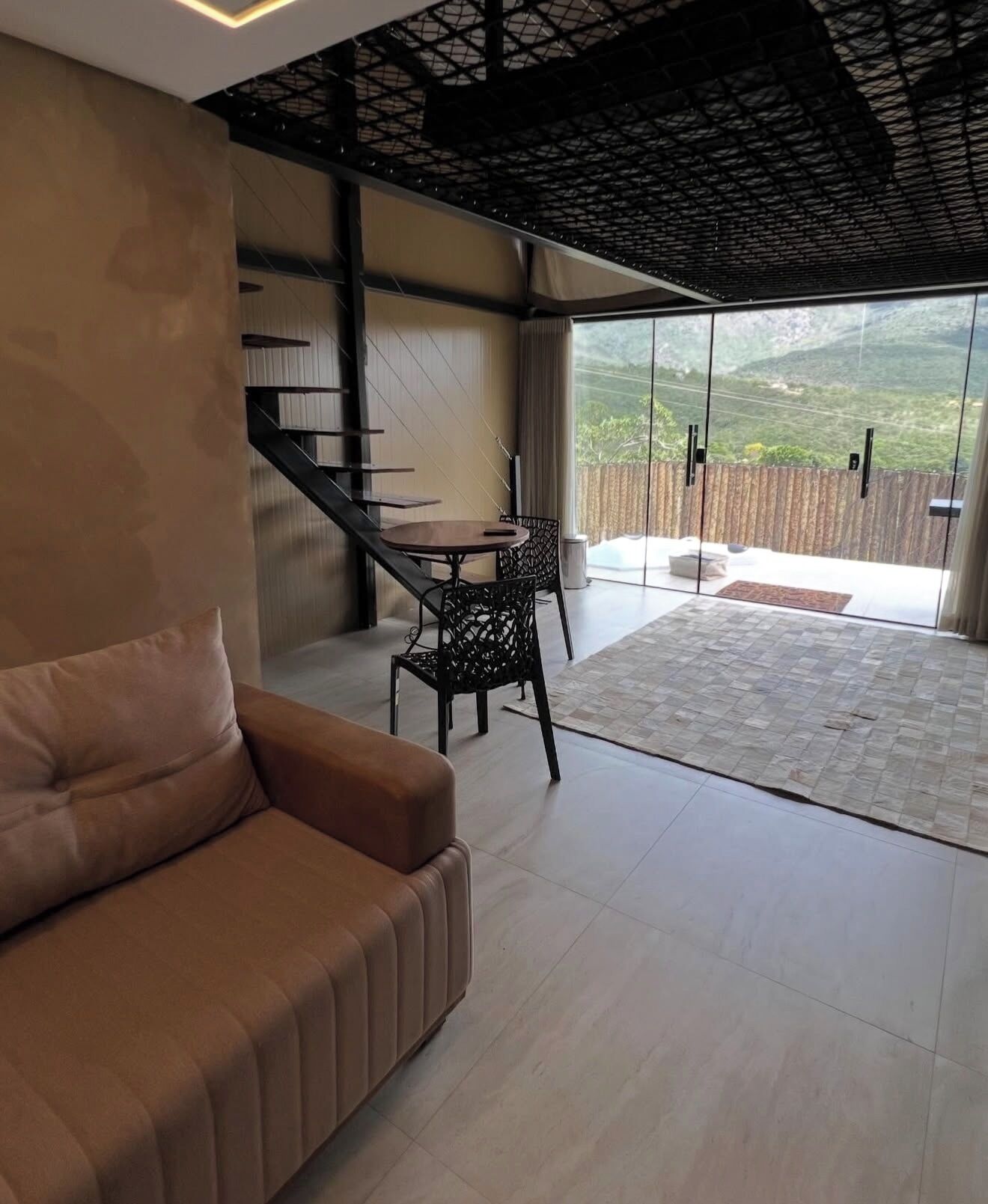 Cabane Luxe, vue montagne | Intérieur