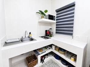 Private kitchen - CABO DOWNTOWN STUDIOS: Stylish 1BR Queen Walk to Nightlife & Marina (Cabo San Lucas)