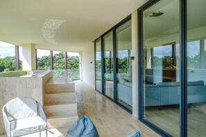 Terrace/patio - 1BR + Private Pool · Jungle View · Beach Shuttle (Tulum)