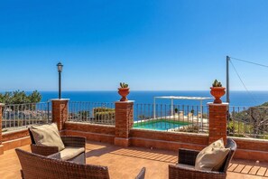 Terrace/patio - Villa Domizia - Castelmola (Castelmola)