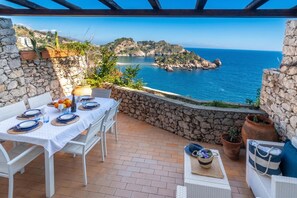 Outdoor dining - Appartamento Belvedere Luna - Ta... (Taormina)