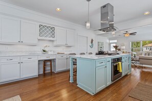 Private kitchen - Coastal 3BR Retreat w/ Pool, Sunroom & King Beds (Pass Christian)