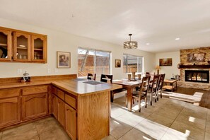 Cabin, Multiple Beds, Kitchen (2596) | Dining - 2596-pine Woods Retreat (San Mateo)