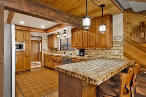 Cabin, Multiple Beds, Patio | Private kitchen - 2605-crystal Pines (Big Bear Lake)
