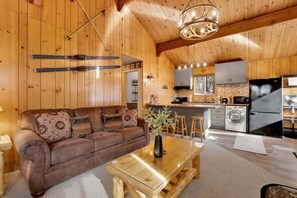 Cabin, Multiple Beds, Patio, Mountain View (2609) | Living area - 2609- Sweet Dreams Cabin (Big Bear Lake)