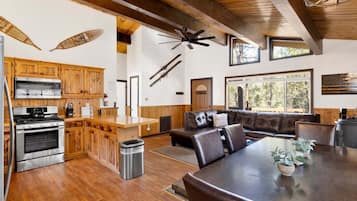 Cabin, Multiple Beds, Hot Tub | Interior
