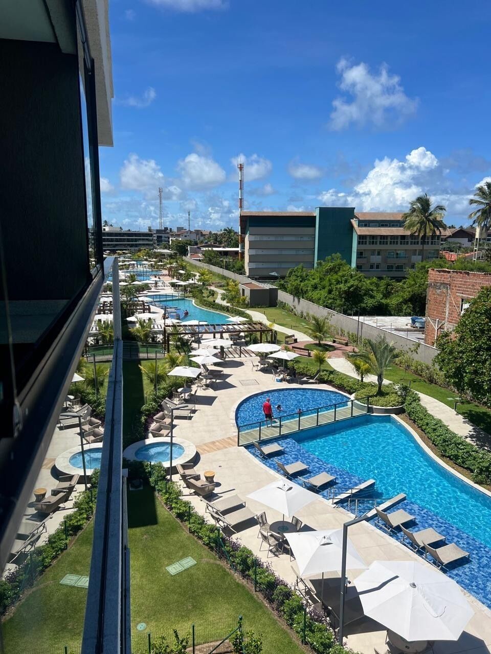 Standardlejlighed - hawaiiansk terrasse - udsigt til pool | Opholdsområde