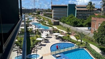 Standard Apartment, Lanai, Pool View | Living area