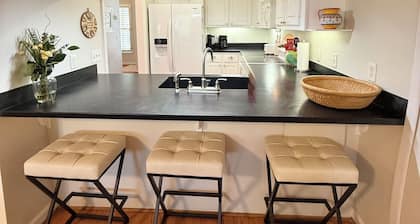 Salt Air Retreat- Newly Updated • Elevator • Game Room • Walk to Beach