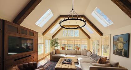 FIFA! Luxury, private custom home w/ indoor hoops, sauna, close to stadium