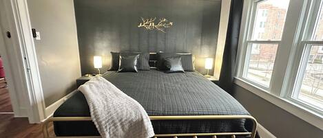 1 habitación, wifi y ropa de cama