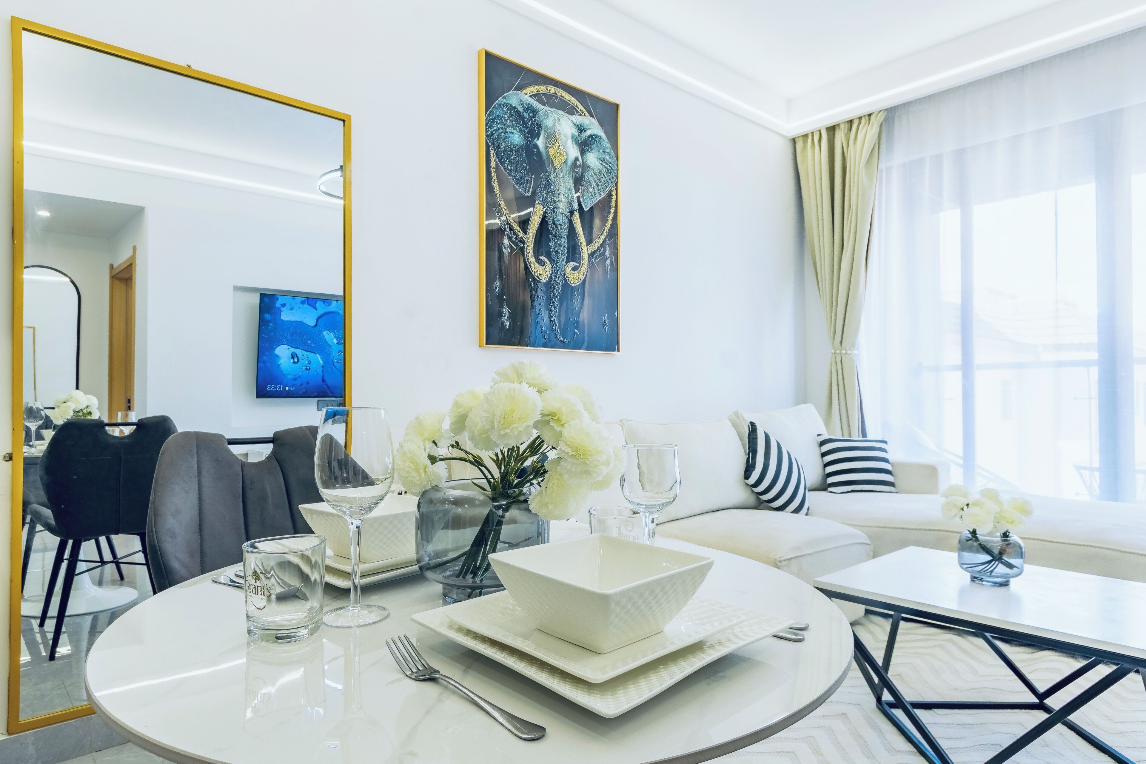 Deluxe-lejlighed - byudsigt | Interiør