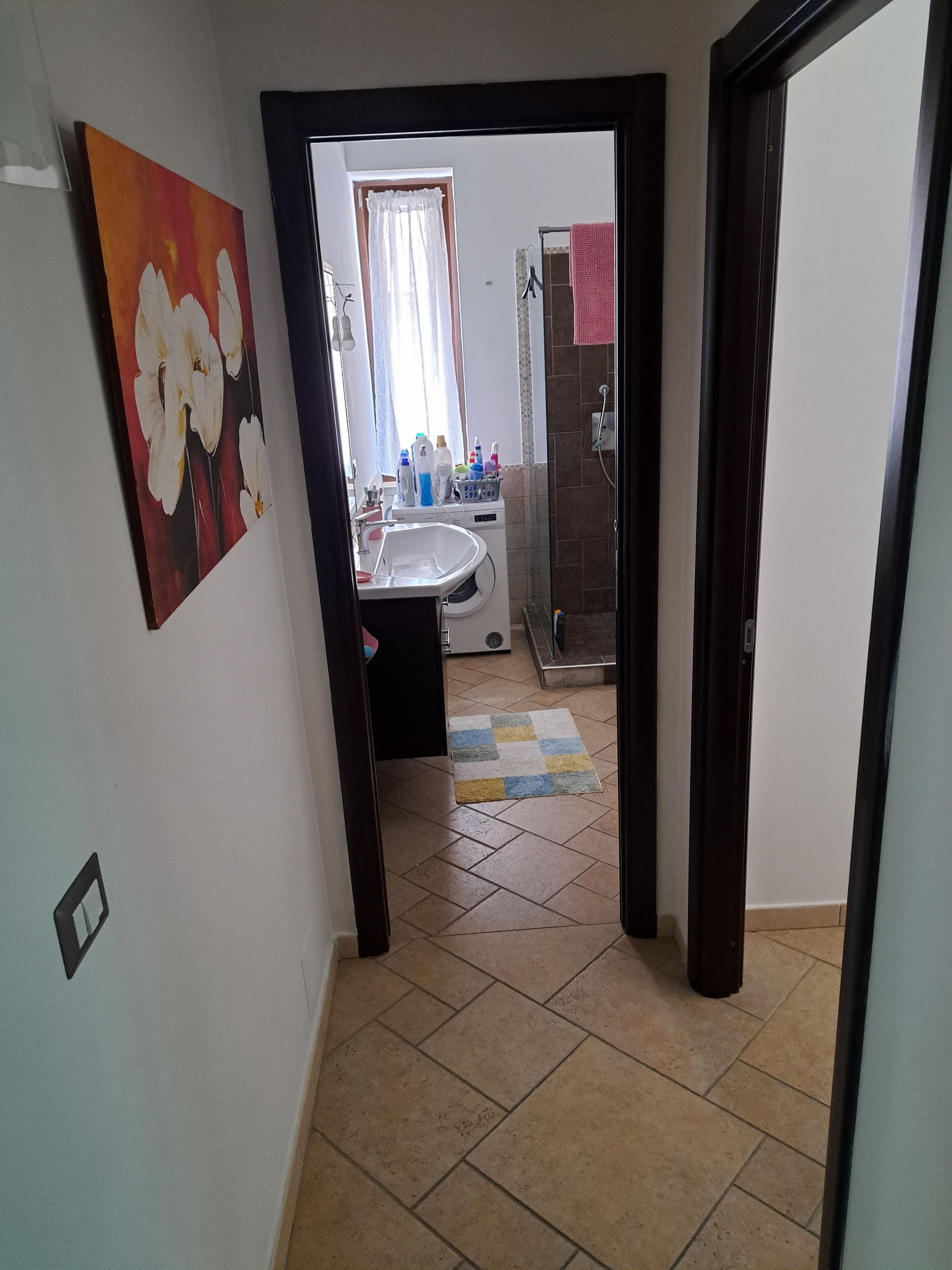 Dusche, Haartrockner, Bidet, Handtücher