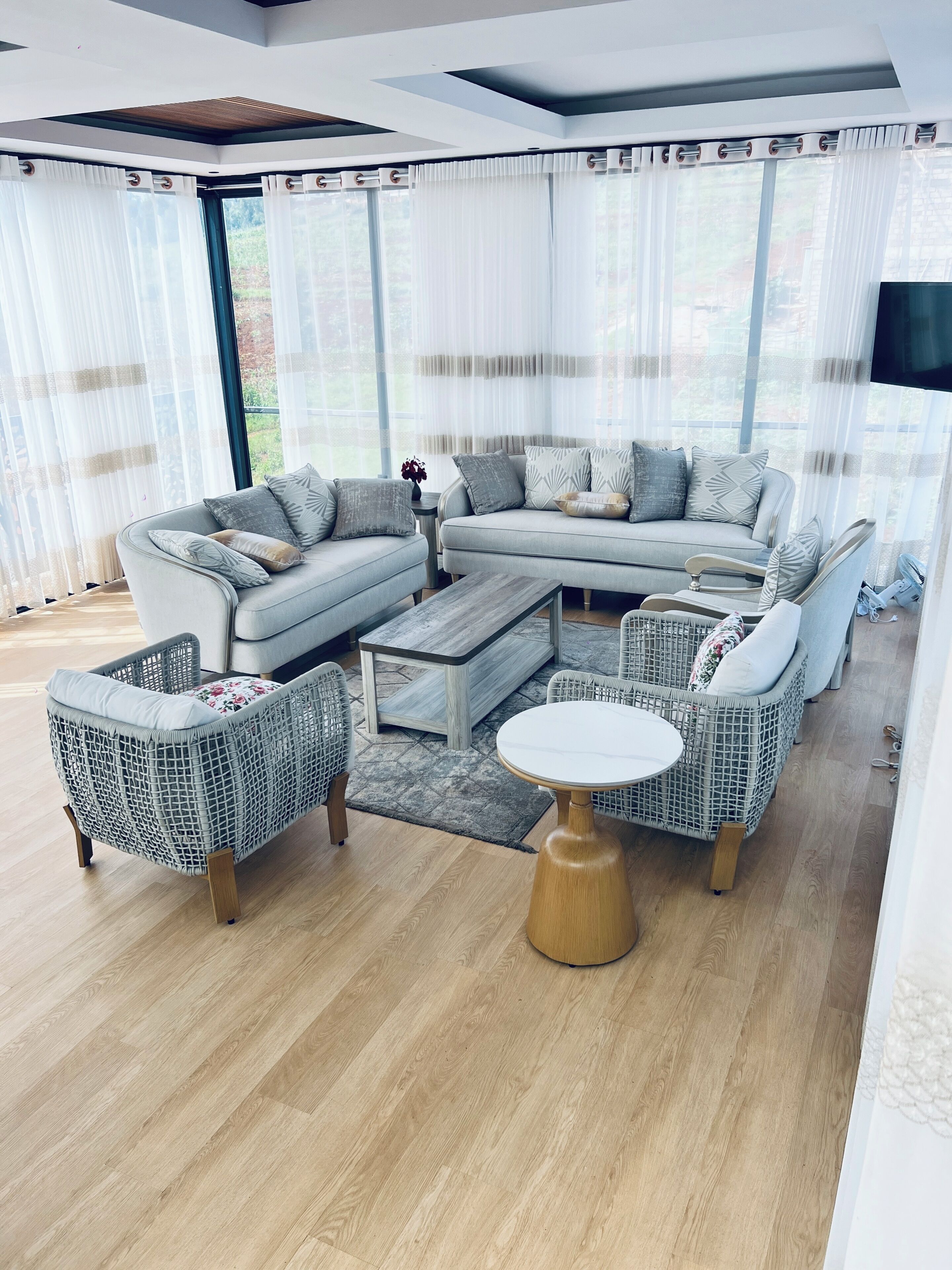 Área de sala de estar