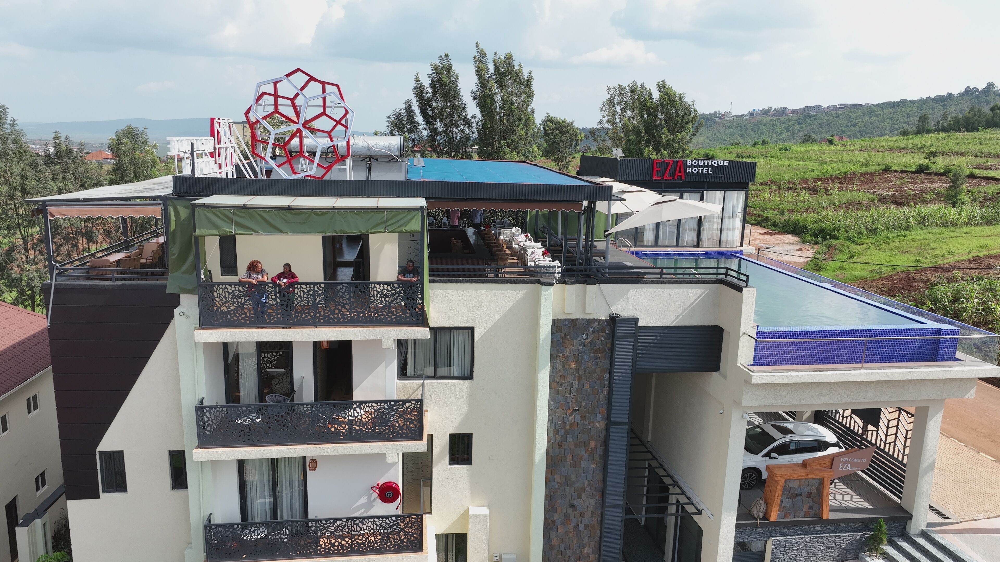 숙박 시설 정면