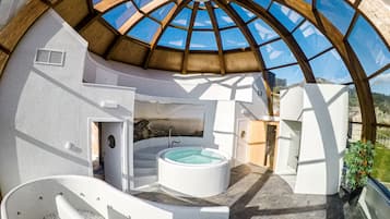 Idromassaggio all'aperto