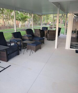 Terrace/patio - 2-bedroom, 2 bath house in N. Fort Myers in gated community with many amenities. (North Fort Myers)
