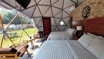 Cabaña de lujo, lanai, vista a la alberca