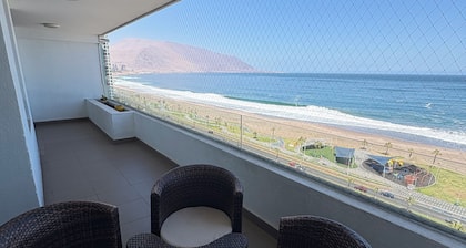 Beachfront apartment