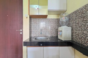 Apartemen Standar | Dapur pribadi | Ketel listrik